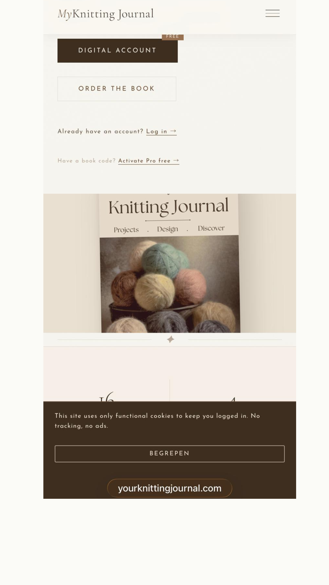 YourKnittingJournal gevonden via PrismHash
